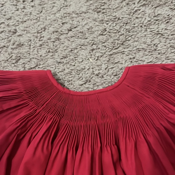 Elegant Red Kids Dress - Picture 3 of 5
